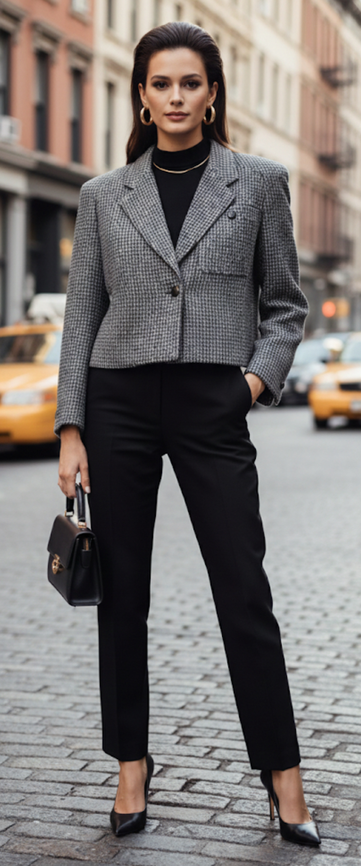 Christian Dior Wool Houndstooth Blazer